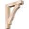 Ekena Millwork Balboa Block Smooth Bracket w/ Offset Brace, Douglas Fir, 7 1/2"W x 36"D x 44"H BKT0806X36X44BOA05SDF - alternate 1